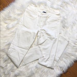 White AE jeggings